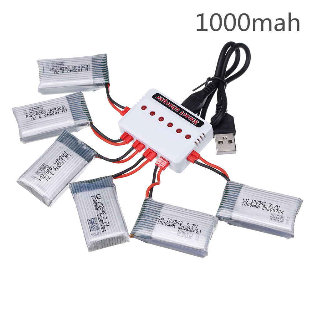 3.7V 1000mAh 102542 Lipo Batte - Drone Charger 评论和价格