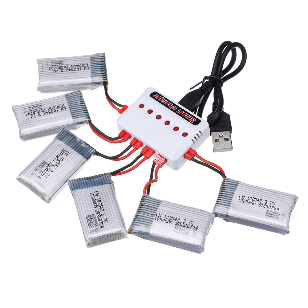 3.7V 1000mAh 102542 Lipo Batte - Drone Charger 评论和价格